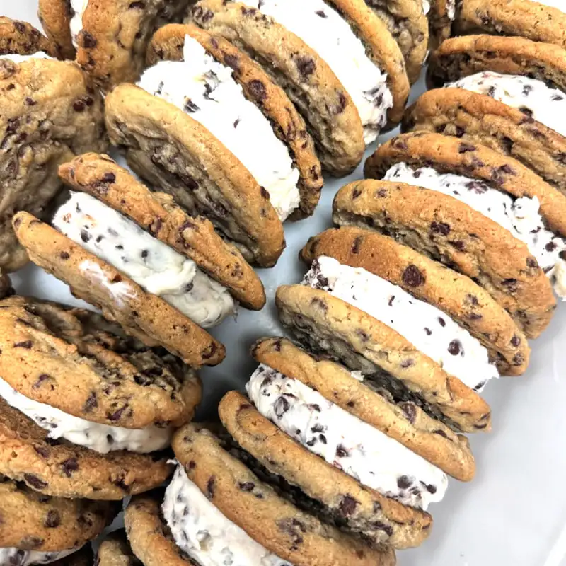 The Queen's Cup desserts ice cream sandwiches